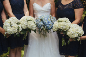 hydrangea wedding flowers