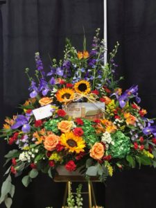 funeral flower arrangements